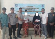 Jamin Distribusi Aman, Bhabinkamtibmas Hadir di Penyaluran BLT DD Pelangan