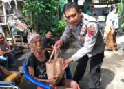 Sat Binmas Polres Lobar Bagikan Paket Nutrisi di Lembar