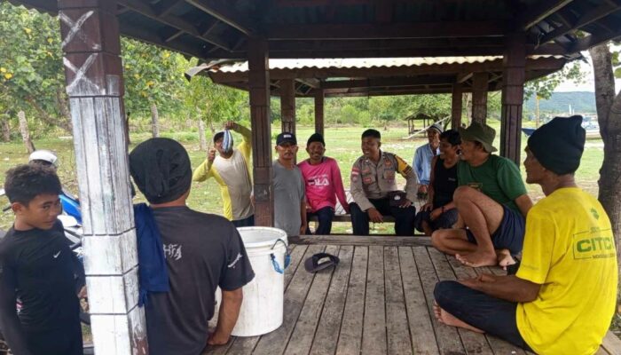 Polisi Dorong Nelayan Sekotong Jaga Ketahanan Pangan Nasional