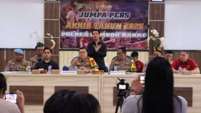 Strategi Polres Lombok Barat Tekan Kriminalitas Tahun 2025