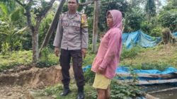 Bhabinkamtibmas Edukasi Warga Manfaatkan Lahan Pekarangan