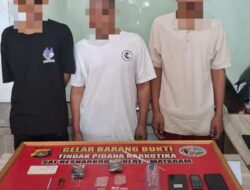 Perang Melawan Narkoba Berlanjut, Satresnarkoba Polresta Mataram Amankan Terduga Pelaku di Lingsar