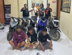 Team Puma Polres Lombok Utara Ringkus Dua Pelaku Curanmor, Amankan Motor yang Nomor Rangkanya Dihilangkan