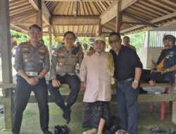 Jalin silaturahmi dengan tokoh Masyarakat dan Manager PT. Om Agus SPBE Lembar