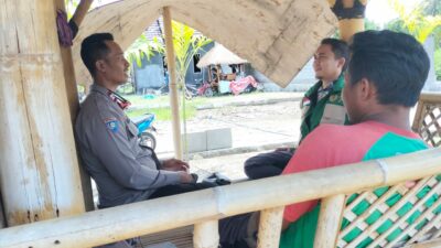 Strategi Polsek Labuapi Jaga Ketahanan Pangan dan Kamtibmas