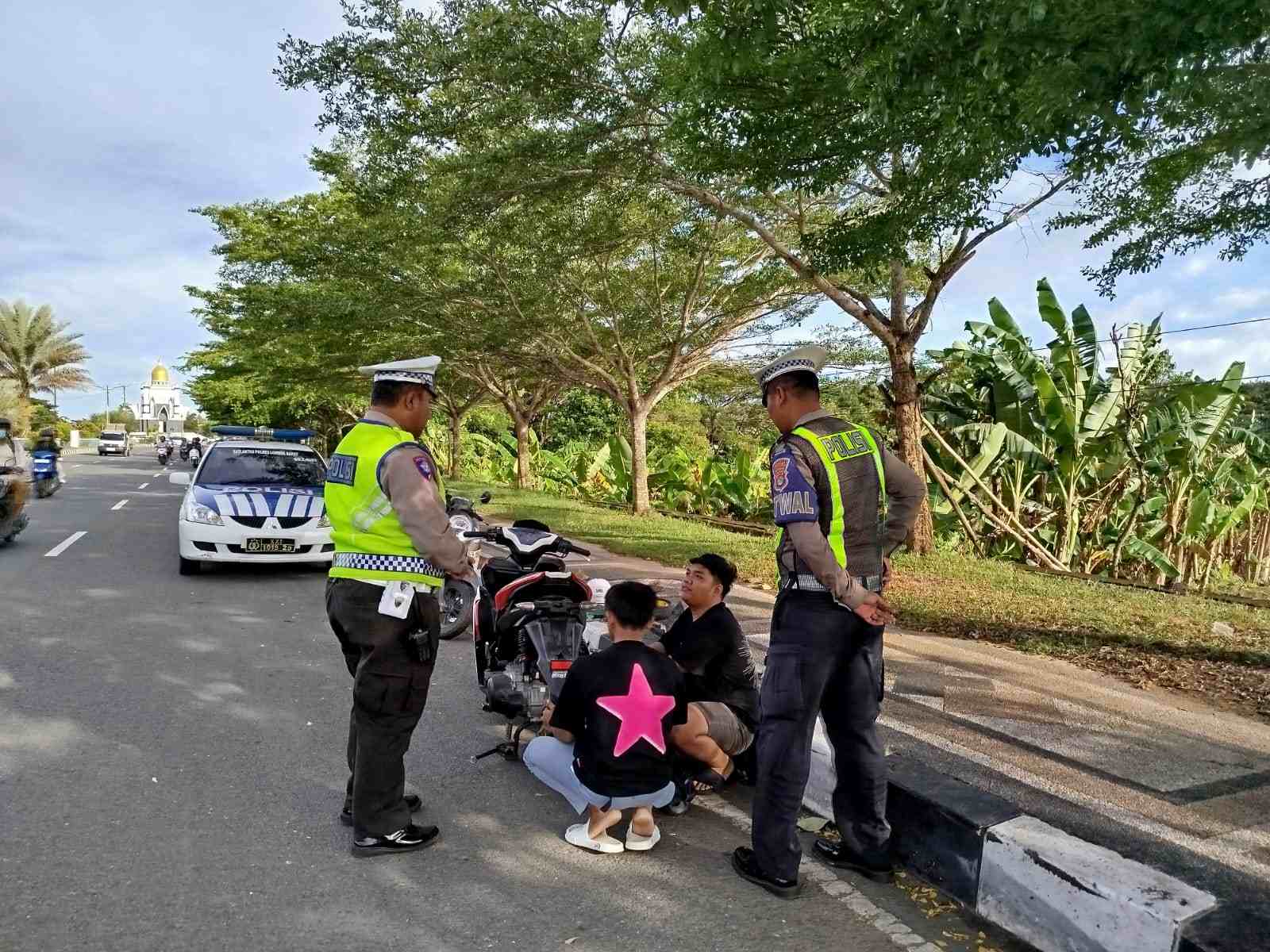 Polisi Perketat Pengawasan Jalur Bypass BIL Lombok Barat