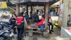 Patroli Dialogis di Gerung, Polres Lombok Barat Sosialisasi Inovasi KEMOS