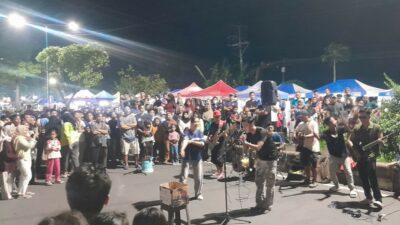 Ribuan Warga Padati Car Free Night di Lombok Barat