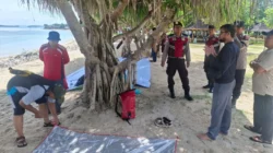 Libur Akhir Pekan, Polisi Patroli di Pesisir Sekotong Lombok Barat