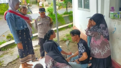 Bhabinkamtibmas Lembahsari Kawal Layanan Kesehatan di Posyandu