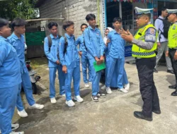 Sat Lantas Polres Lobar Gelar Patroli Dialogis di Dasan Geres